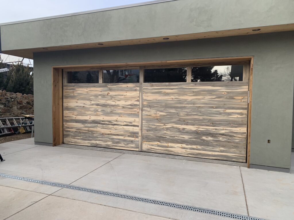 wooden residential door